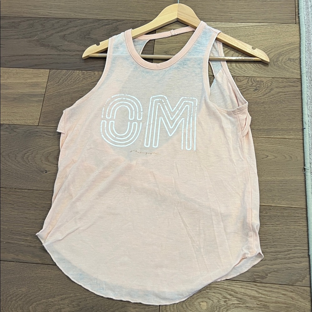 Spiritual Gangster Light Pink OM Tank Top